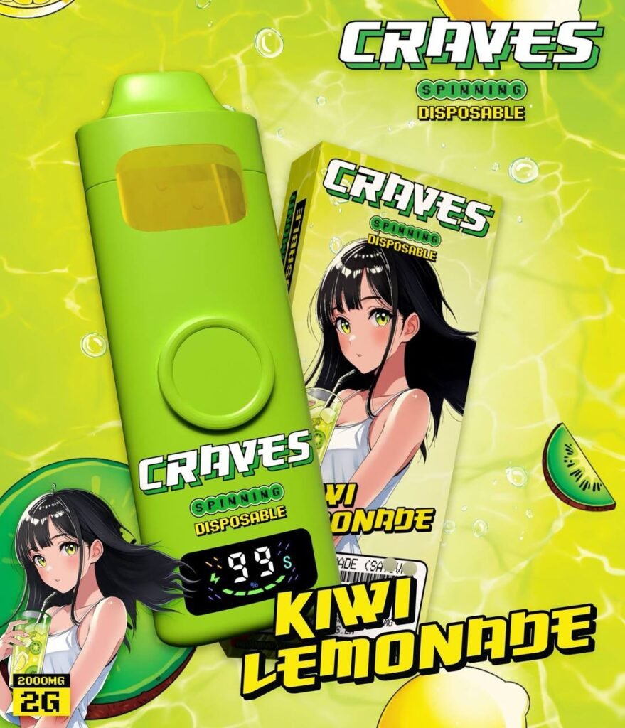 craves spinning kiwi lemonade vapes