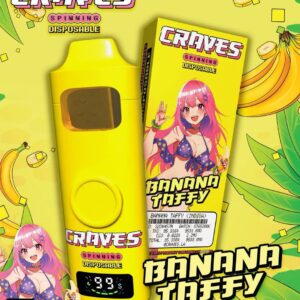 craves spinning banana taffy dispos