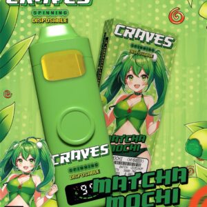 craves spinning matcha mochi vape